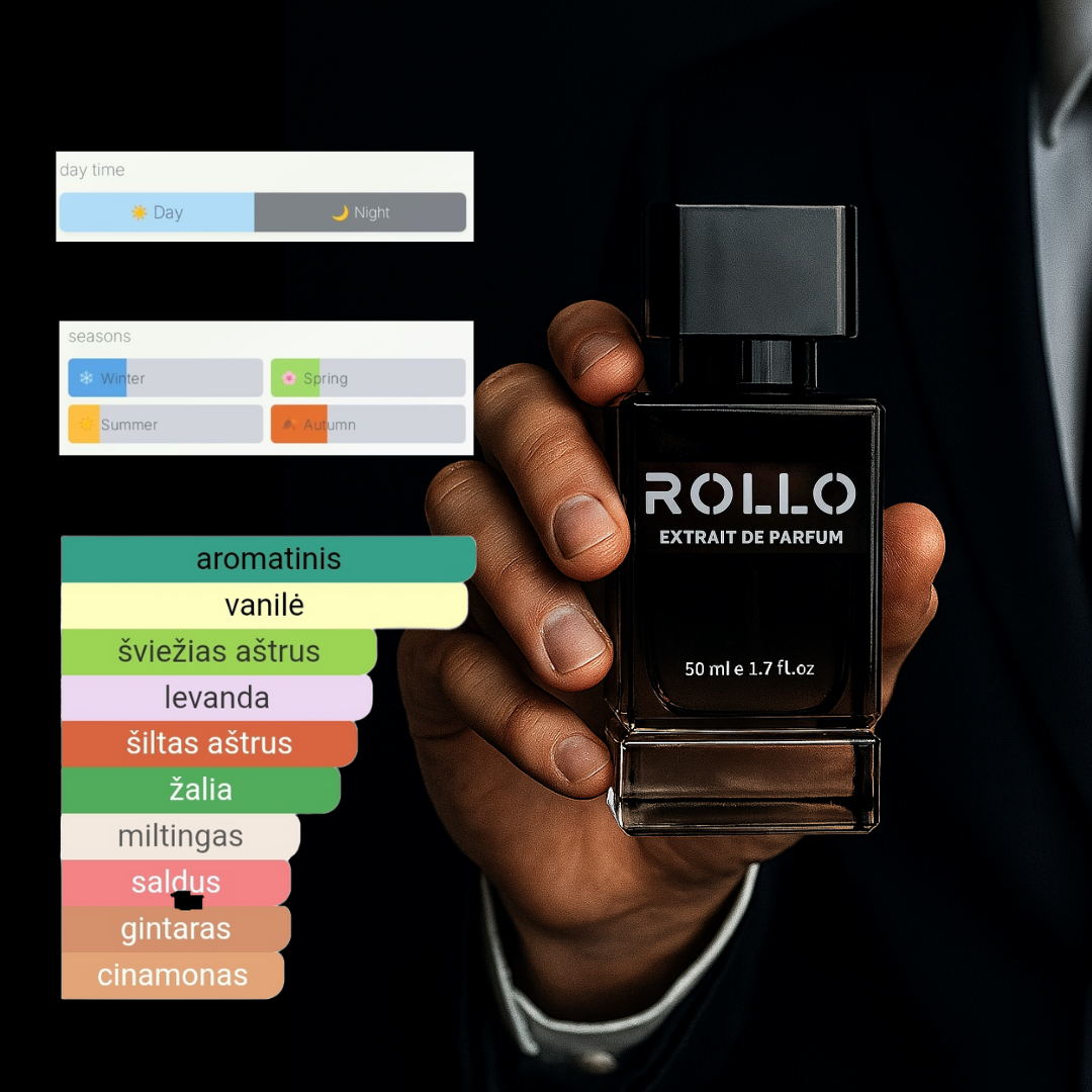 ROLLO EXTRAIT DE PARFUM 220 - įkvėpti Le Male
