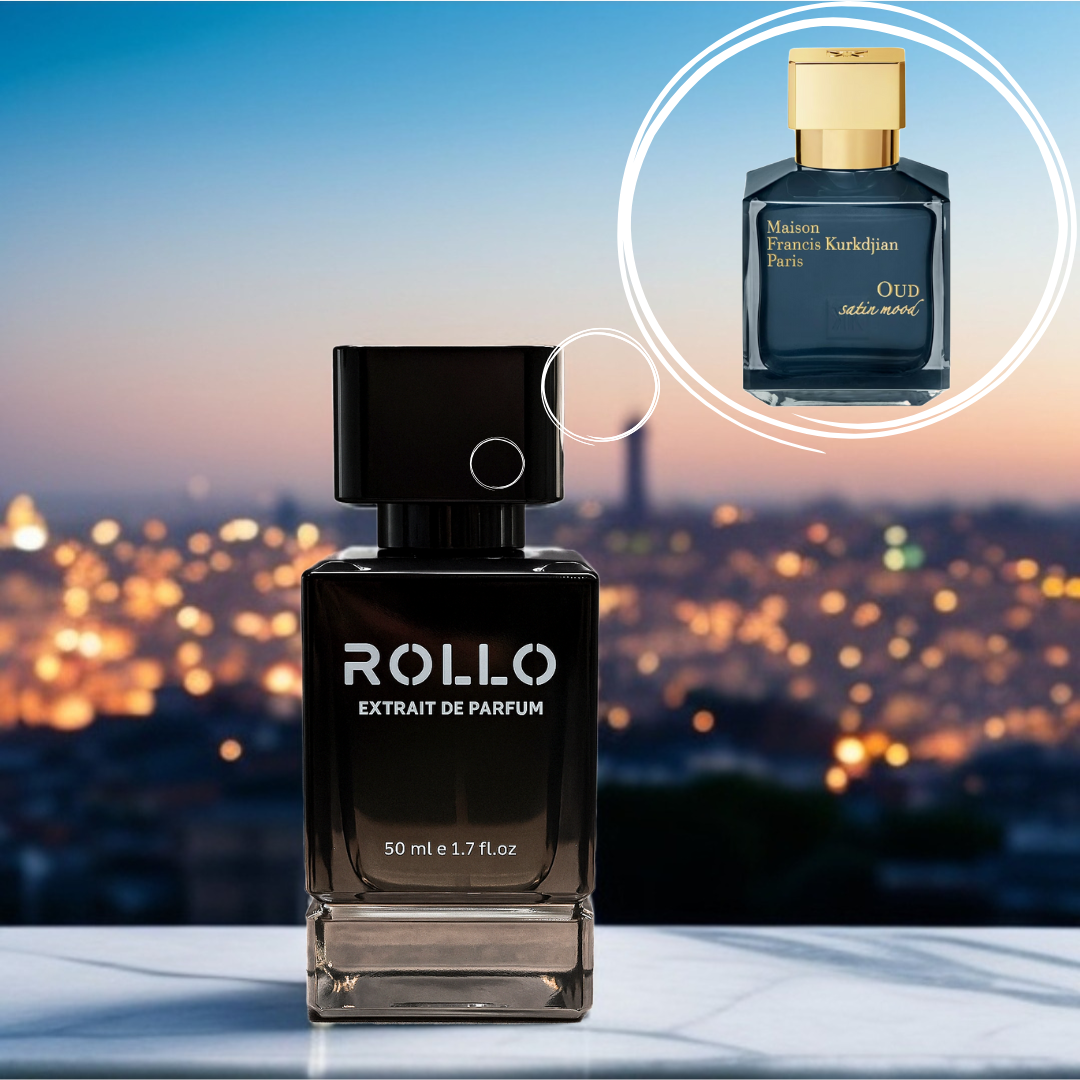 ROLLO EXTRAIT DE PARFUM 432 - įkvėpti MFK Oud Satin Mood