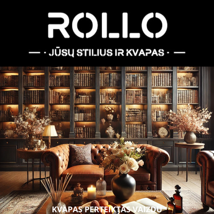 ROLLO medinis laikiklis - Biblioteka