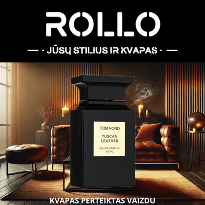 ROLLO medinis laikiklis - Tuscan Leather stiliaus