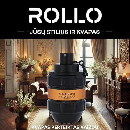 ROLLO medinis laikiklis - Spicebomb stiliaus