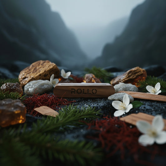 ROLLO medinis laikiklis su magnetu - Baccarat stiliaus