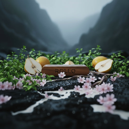 ROLLO medinis laikiklis su magnetu - Sakura