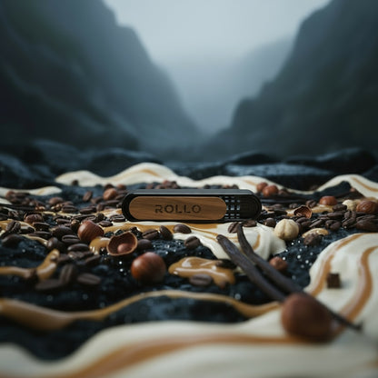 ROLLO metalinis laikiklis su magnetu - Kava ir vanilė