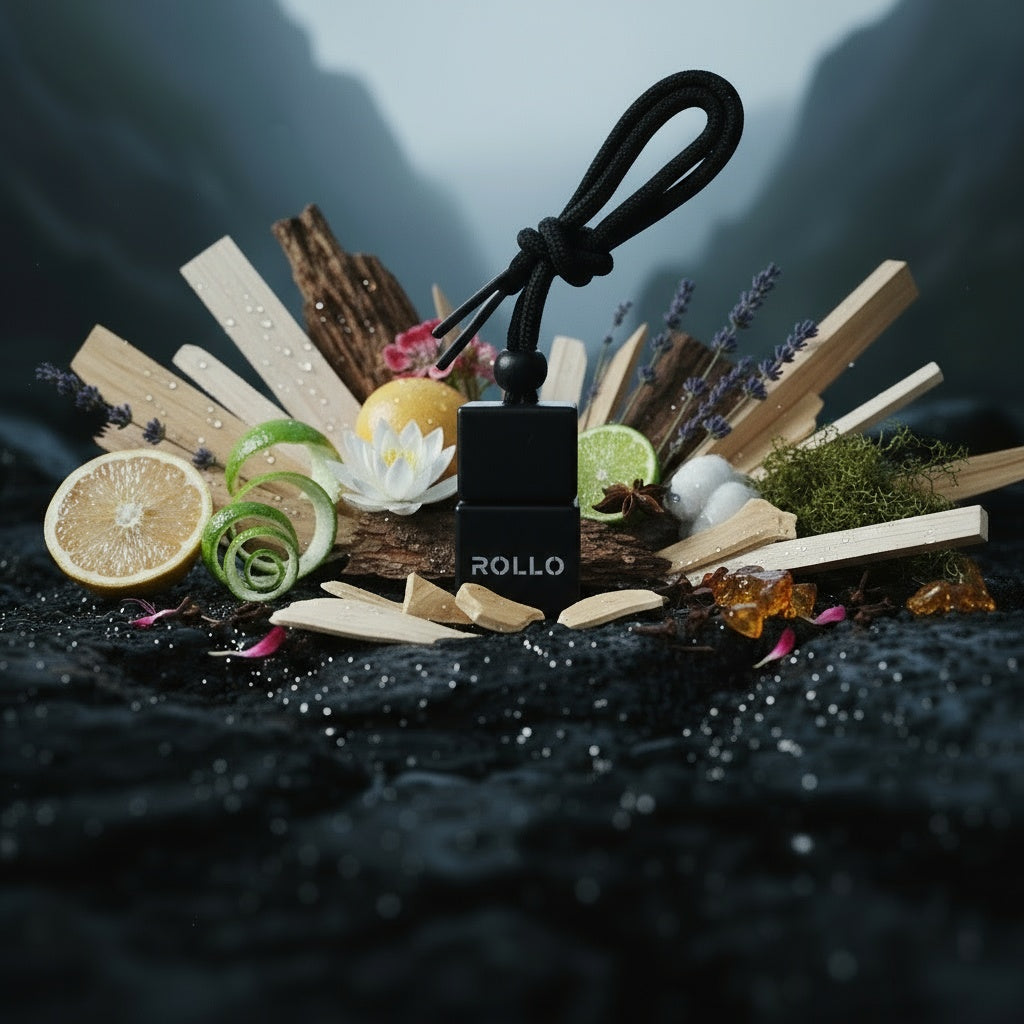 ROLLO pakabinamas buteliukas - Kedras ir Santalas