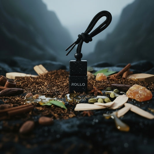 ROLLO pakabinamas buteliukas - Medus ir Tabakas