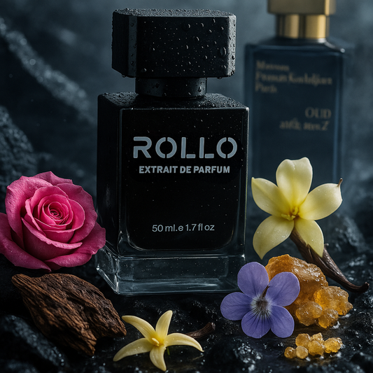 ROLLO EXTRAIT DE PARFUM 432 - įkvėpti MFK Oud Satin Mood