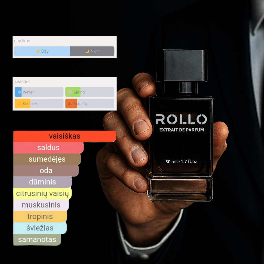 ROLLO EXTRAIT DE PARFUM 110 - įkvėpti Creed Aventus