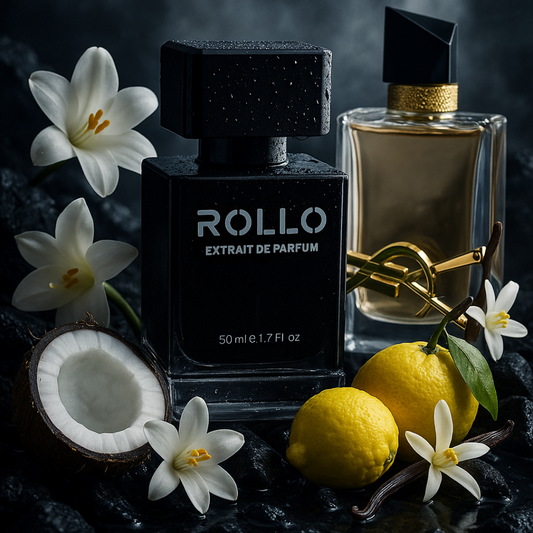 ROLLO EXTRAIT DE PARFUM 522 - įkvėpti YSL Libre Flowers and Flames